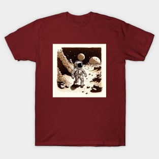 Astronaut Exploring the Unknown T-Shirt